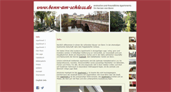 Desktop Screenshot of bonn-am-schloss.de